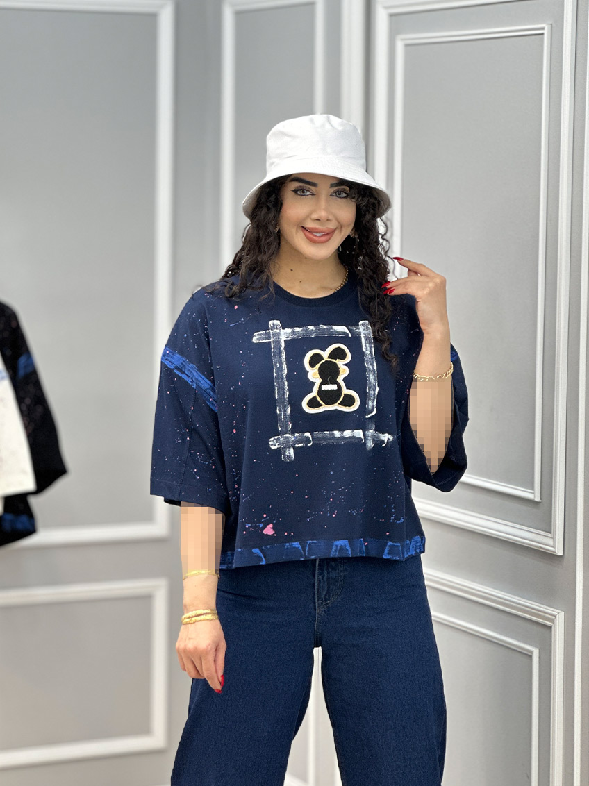 تیشرت کراپ رامه  1