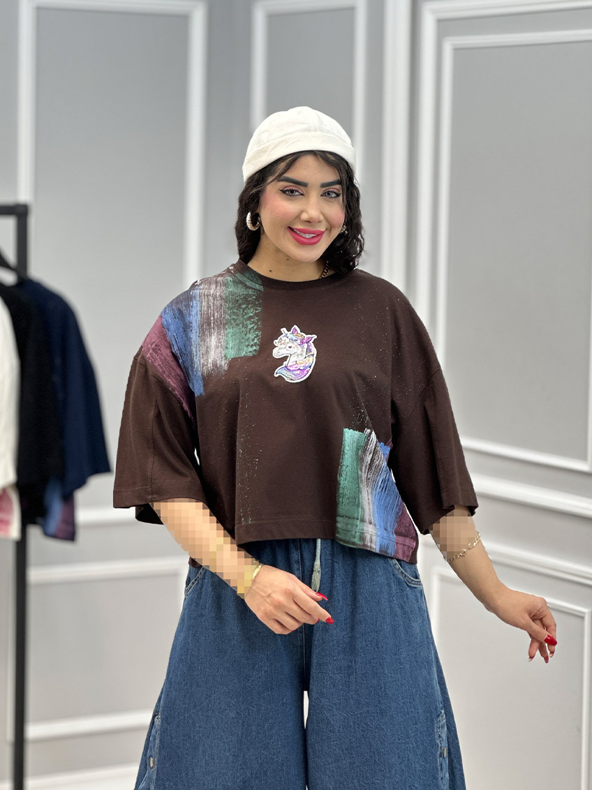 تیشرت کراپ رومینا 1