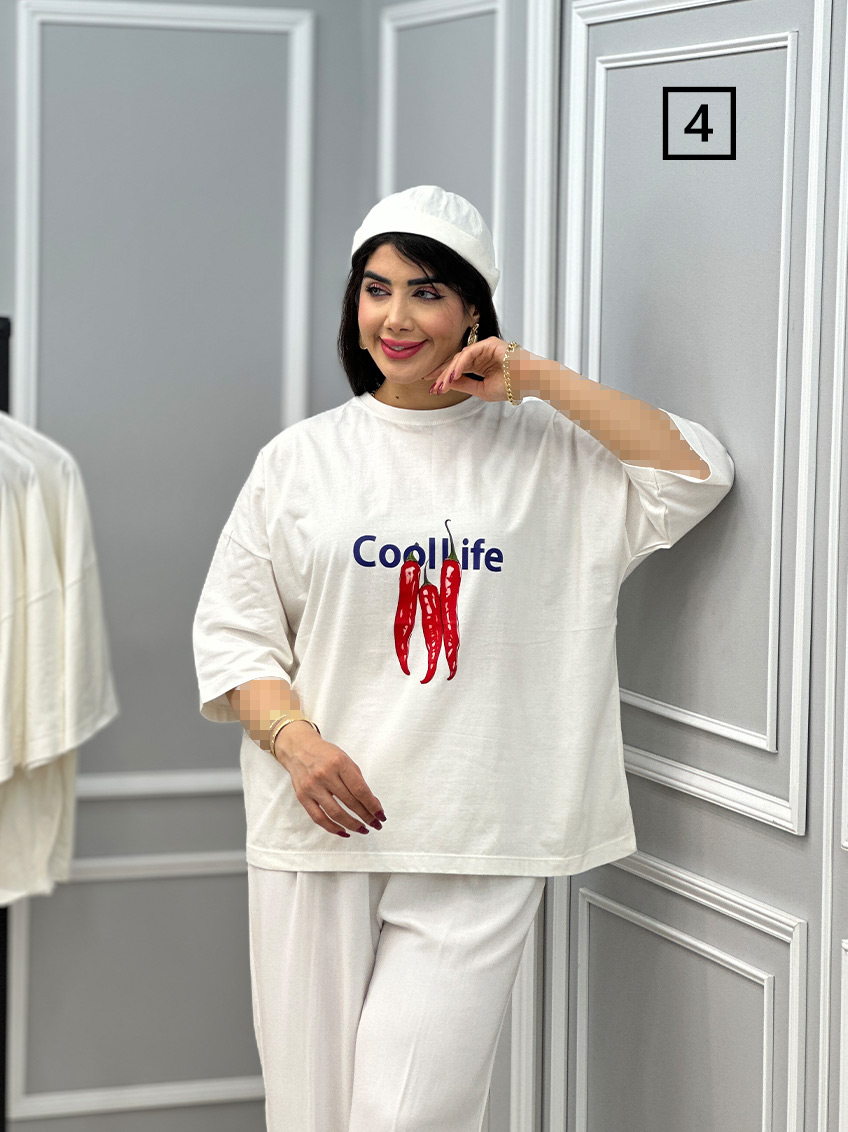 تیشرت نخ پنبه ماهک 1