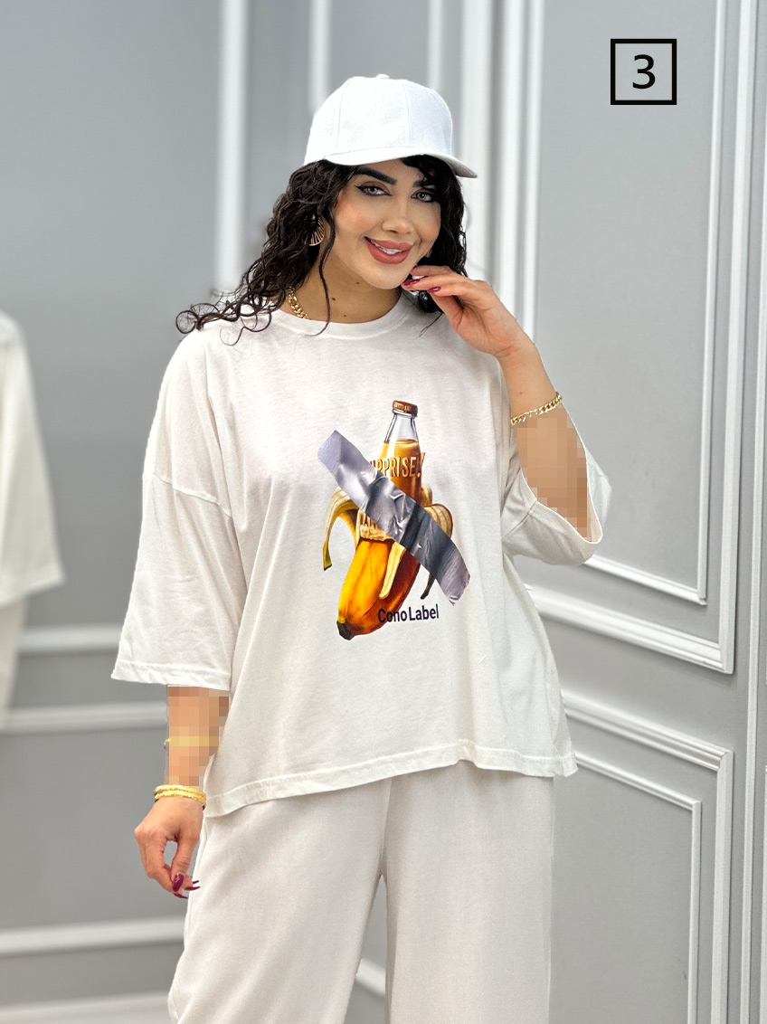 تیشرت نخ پنبه وانیا  1
