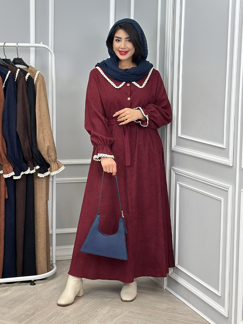 پیراهن مخمل هنگامه 1