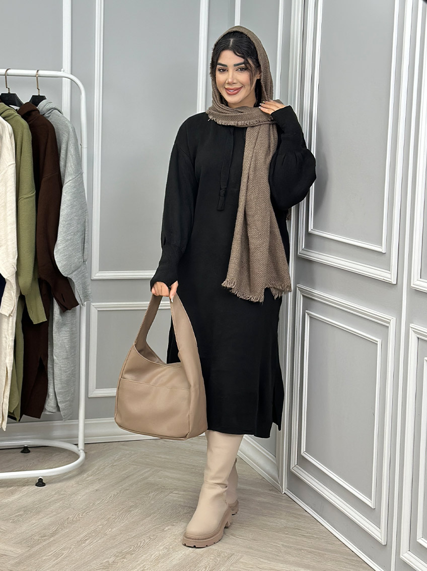 پیراهن کلاهدار تانیا 1