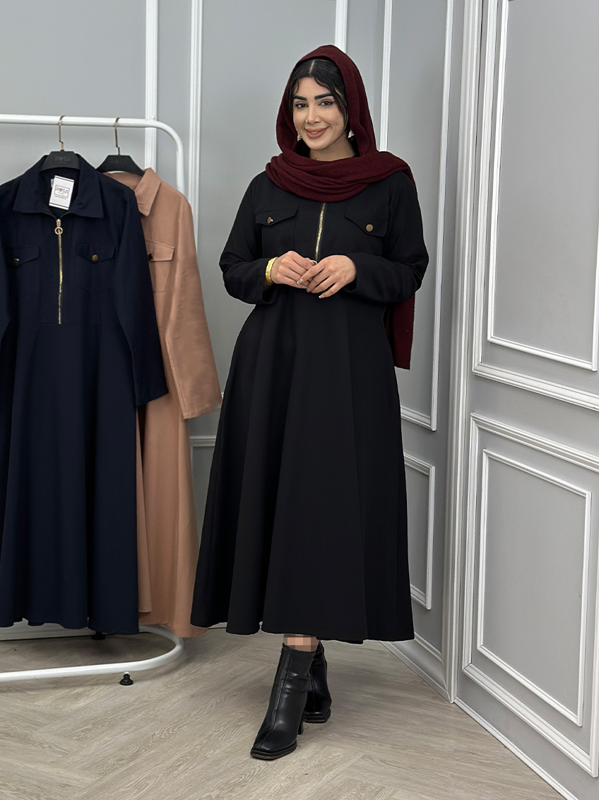 پیراهن کتان ساریه 1