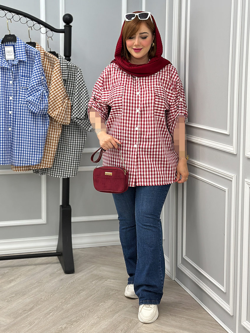 شومیز جیران کد : 2358