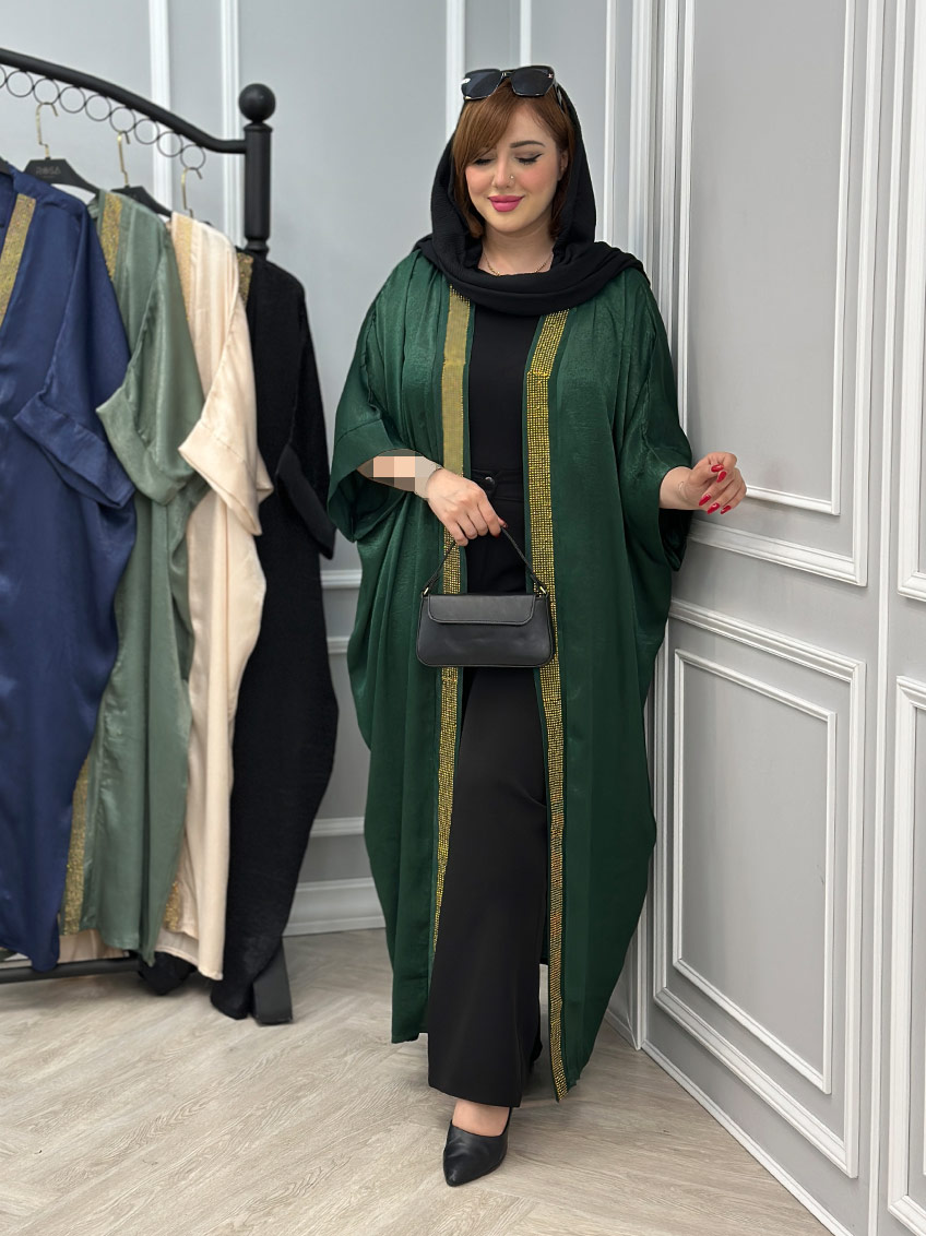 مانتو عبایی ریما کد : 2372