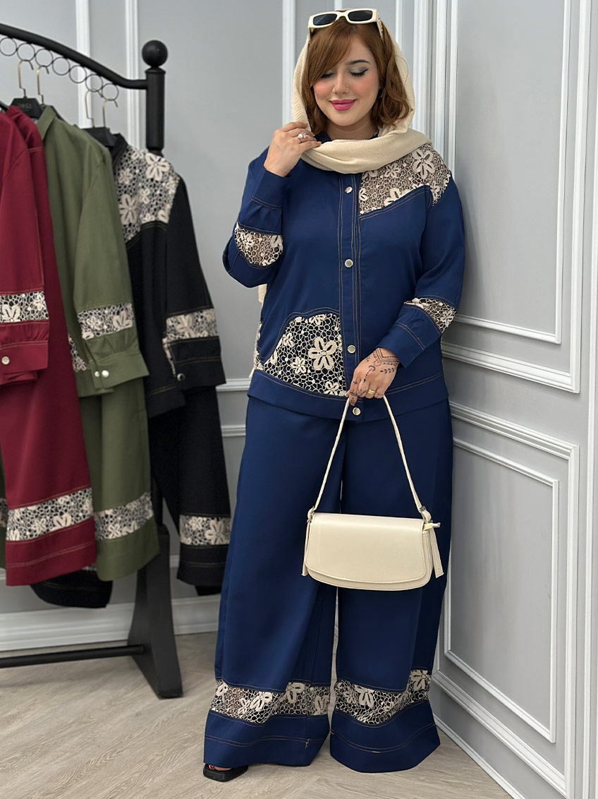 کت و شلوار کلارا کد : 2444
