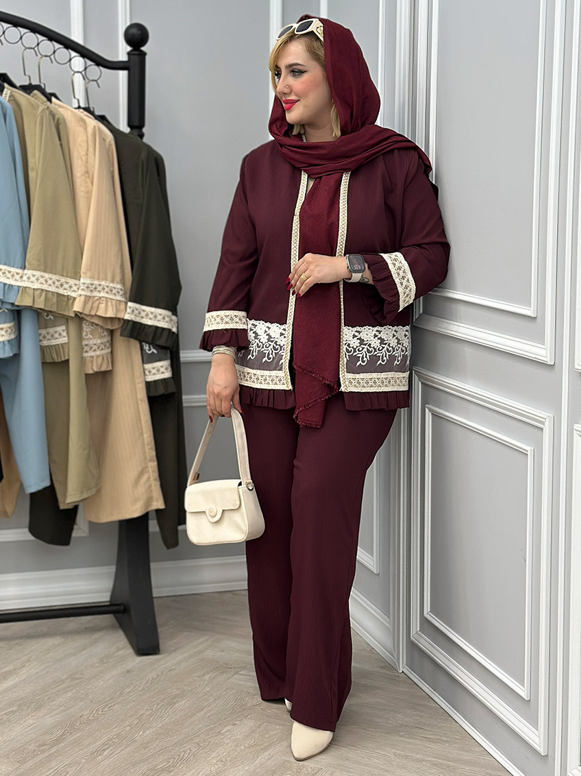 کت و شلوار ملینا کد : 2821