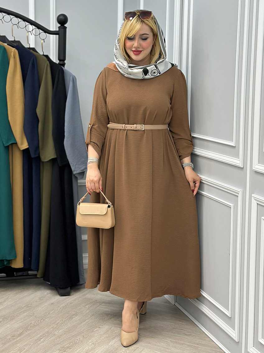 پیراهن ابروبادی گلناز کد : 2855