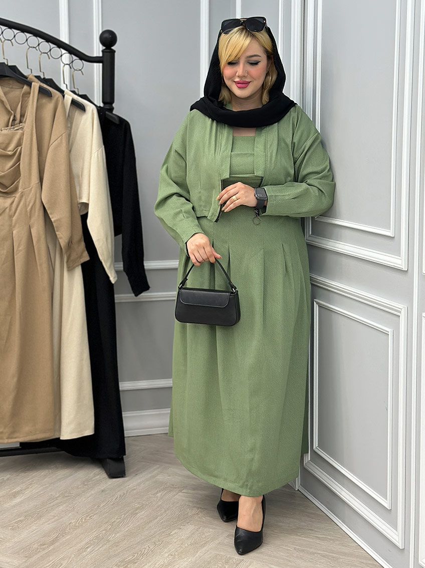 ست کراپ و پیراهن کاتوشا کد : 2913