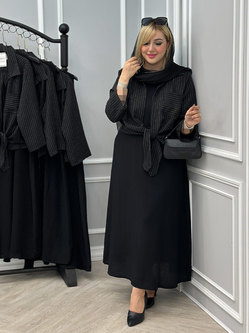 شومیز و سارافون آچیلا کد : 3057