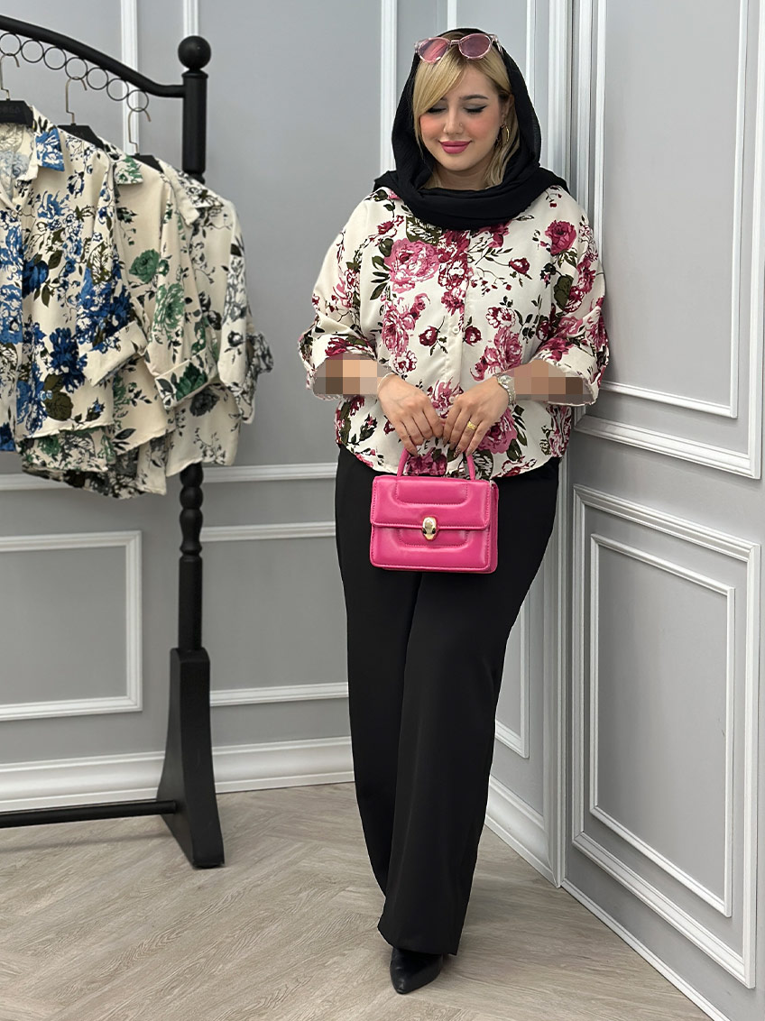 شومیز ساره کد : 3077