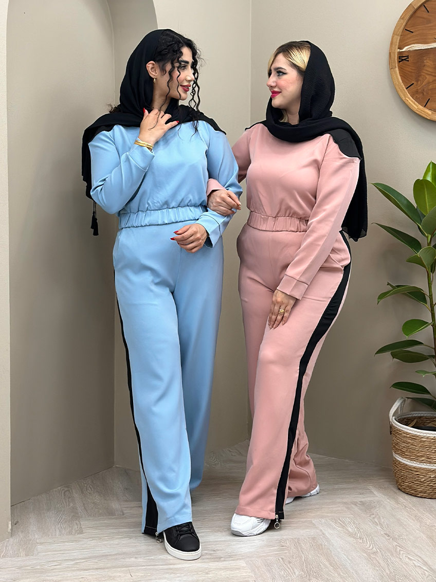 کراپ و شلوار برزین کد : 5005