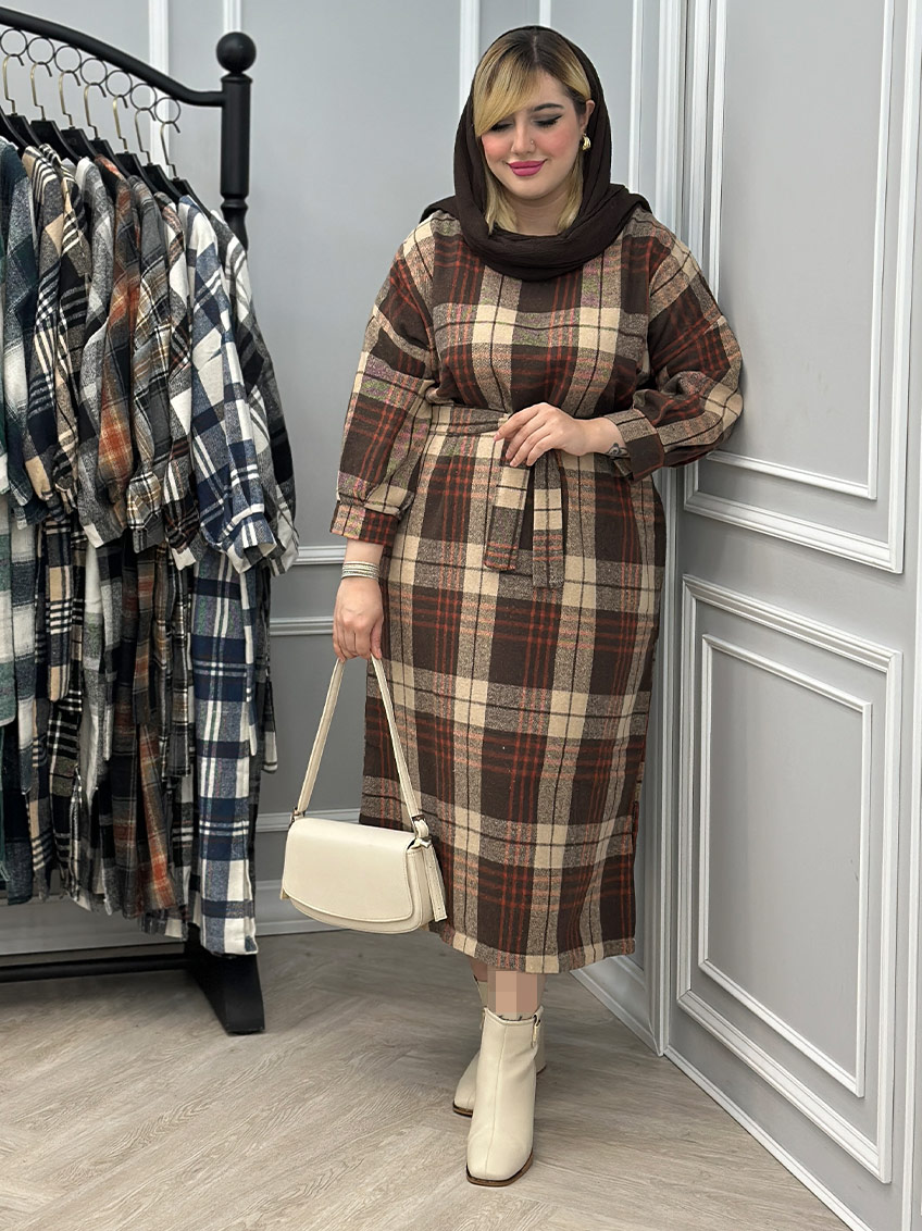 پیراهن نیلای کد : 7069