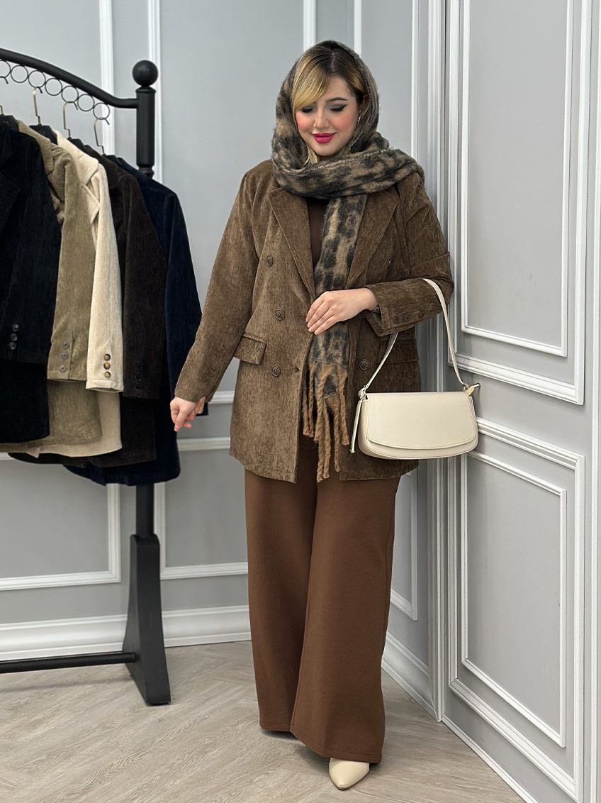 پالتو آستردار مهتاب کد : 7073