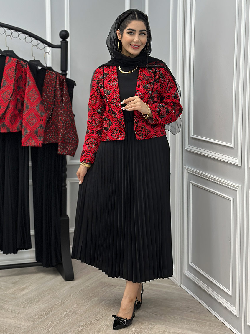 کت و سارافون صنم کد : 10053