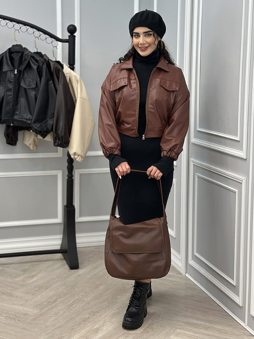 بامبر چرم ساناز کد : 10130