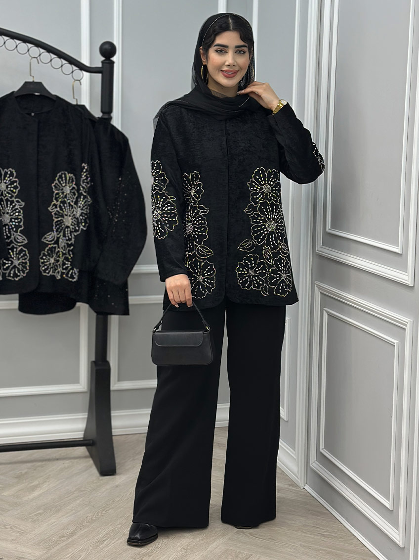 کت مخمل گلنوش کد : 10112