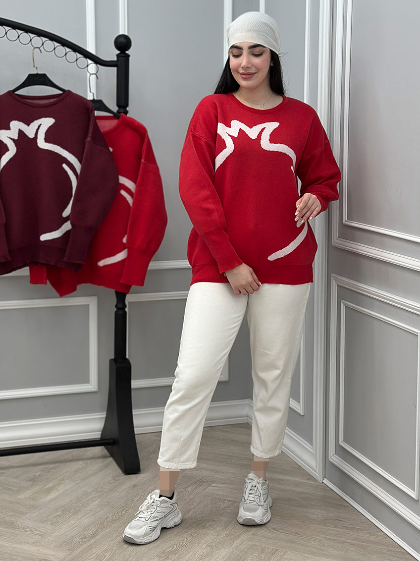 بلوز بافت انارگل کد : 10144