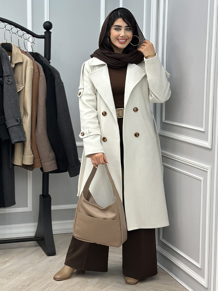 پالتو آستردار توسکا کد : 10150