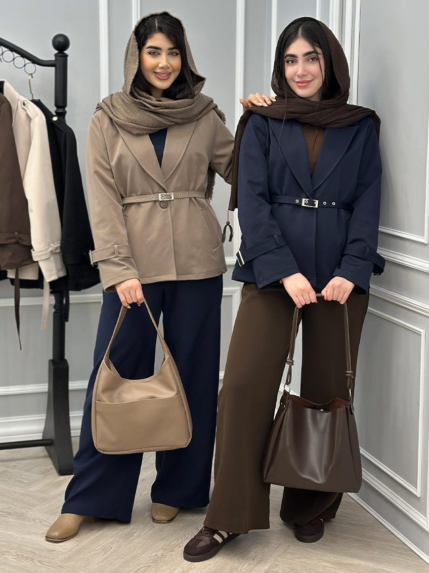 بارانی آستردار کارولین کد : 10229