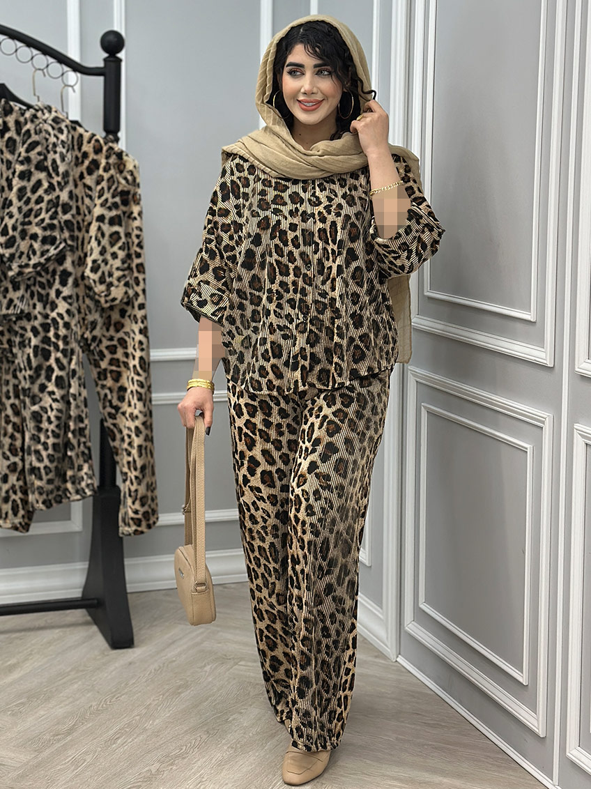 شومیز و شلوار مارینو کد : 10257