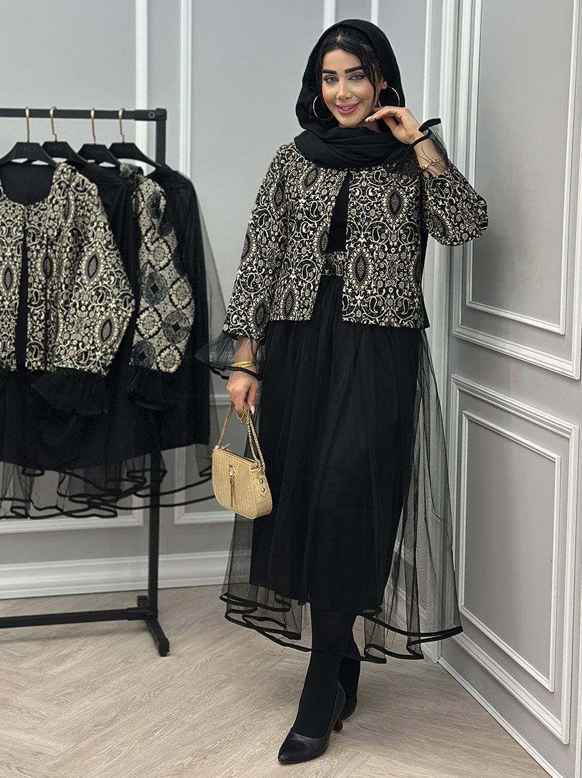 کت و دامن مهنا کد : 10495