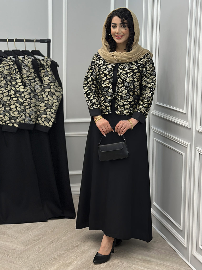 کت و سارافون سمیه کد : 10493