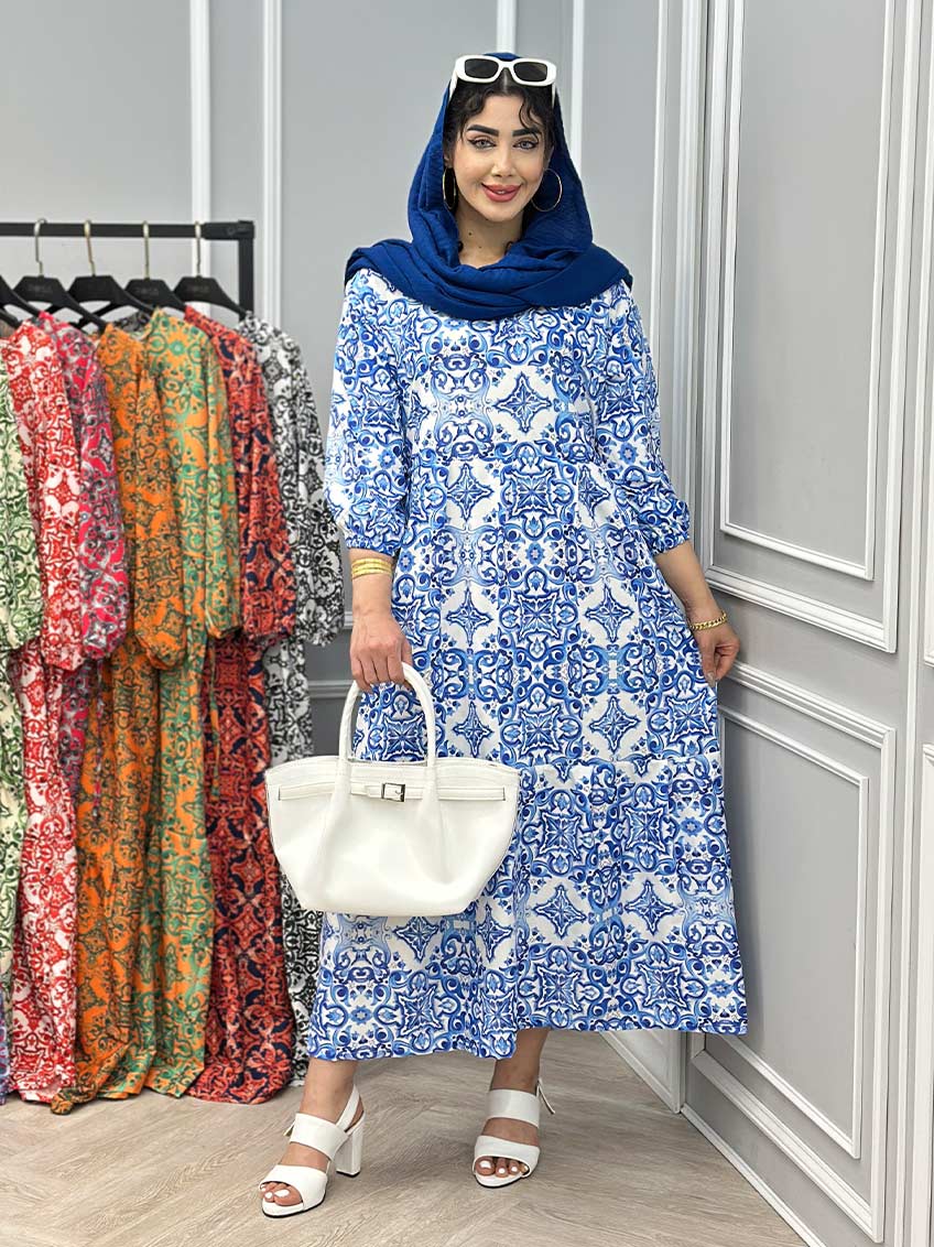 پیراهن رژین کد : 10707