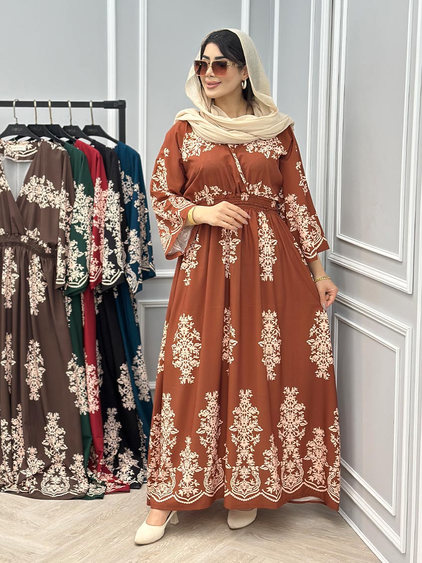 پیراهن ملیکا کد : 10747