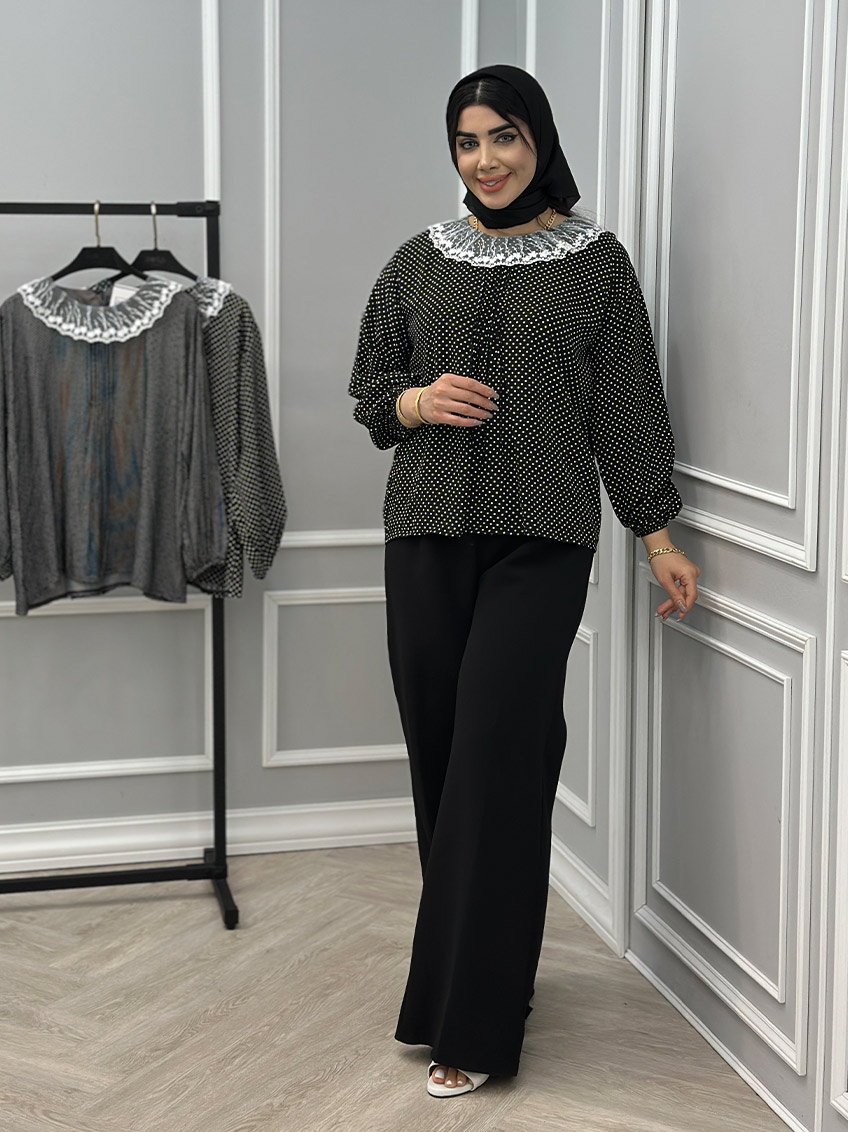 شومیز نخی مارسی کد : 10820