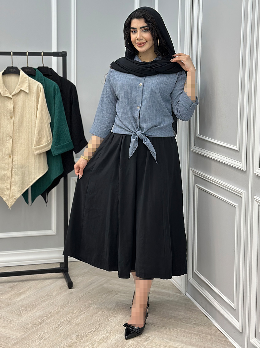 شومیز گره ای لیلا کد : 10818