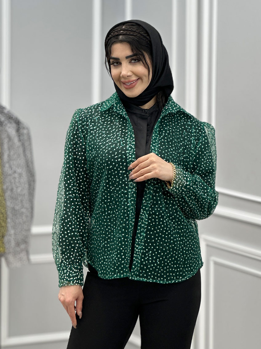 شومیز ملوس کد : 10840