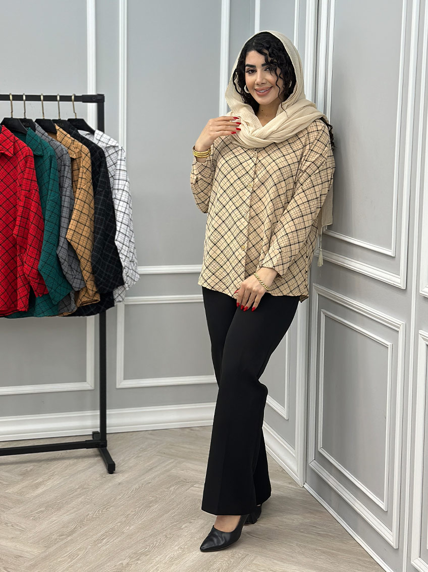 شومیز لاچین کد : 10854