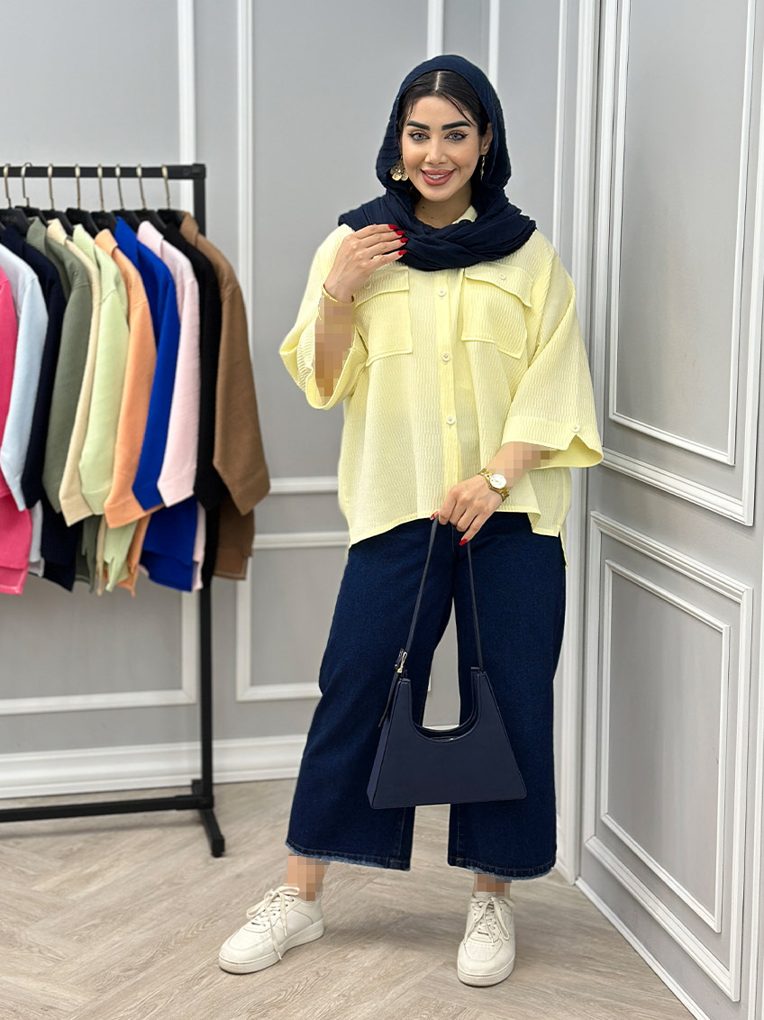 شومیز زلفا کد : 10855