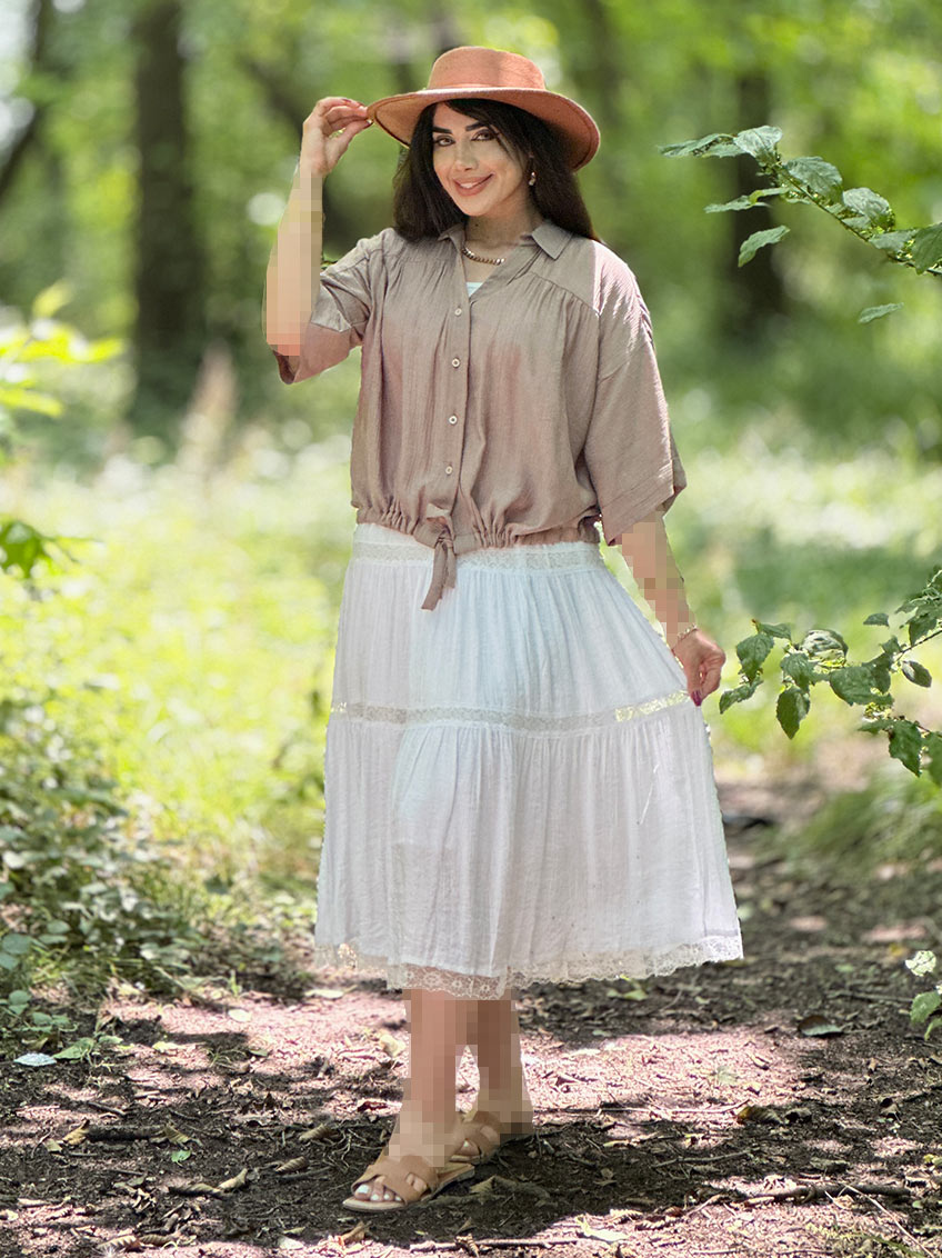 شومیز نازبانو کد : 11042