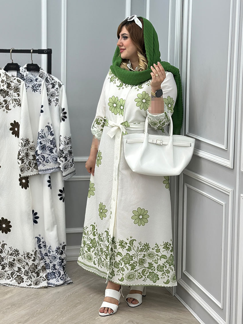 پیراهن بهارین کد : 110264