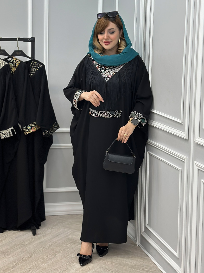 پیراهن عبایی گریس کد : 110281