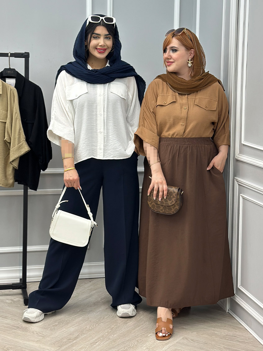 شومیز شبنم کد : 110356