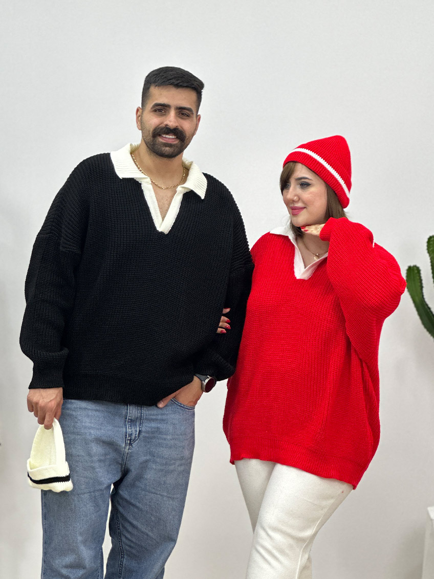 بلوز بافت آکریل کد : 6086