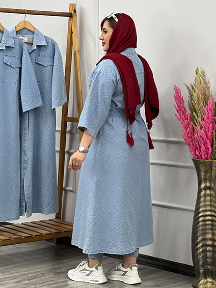 مانتو جین کاغذی 3