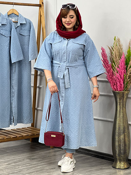 مانتو جین کاغذی 5