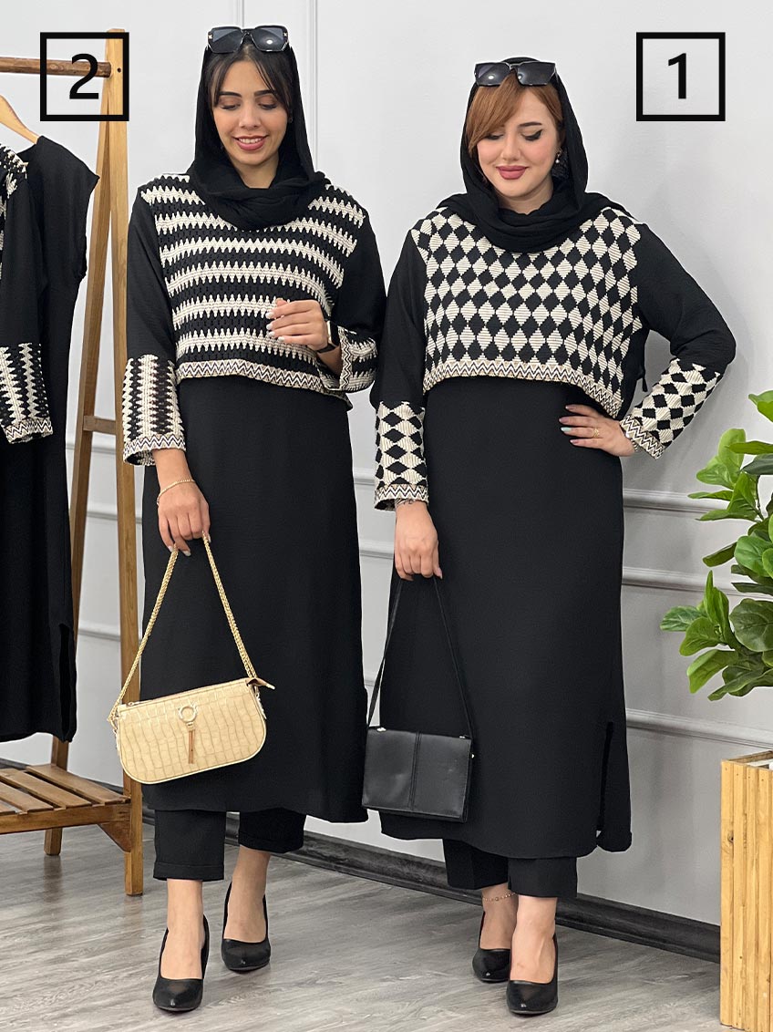 پیراهن رویه دار فریناز  2