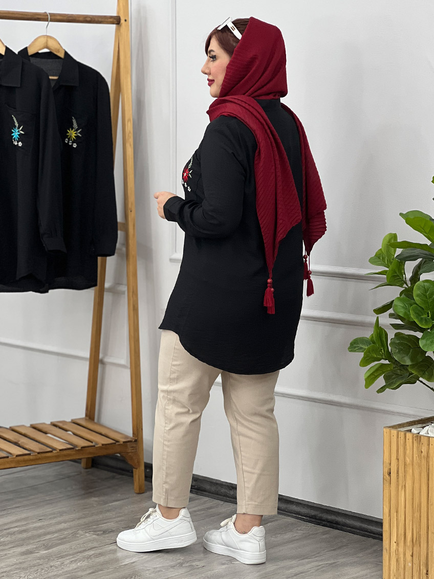  شومیز بنفشه 1