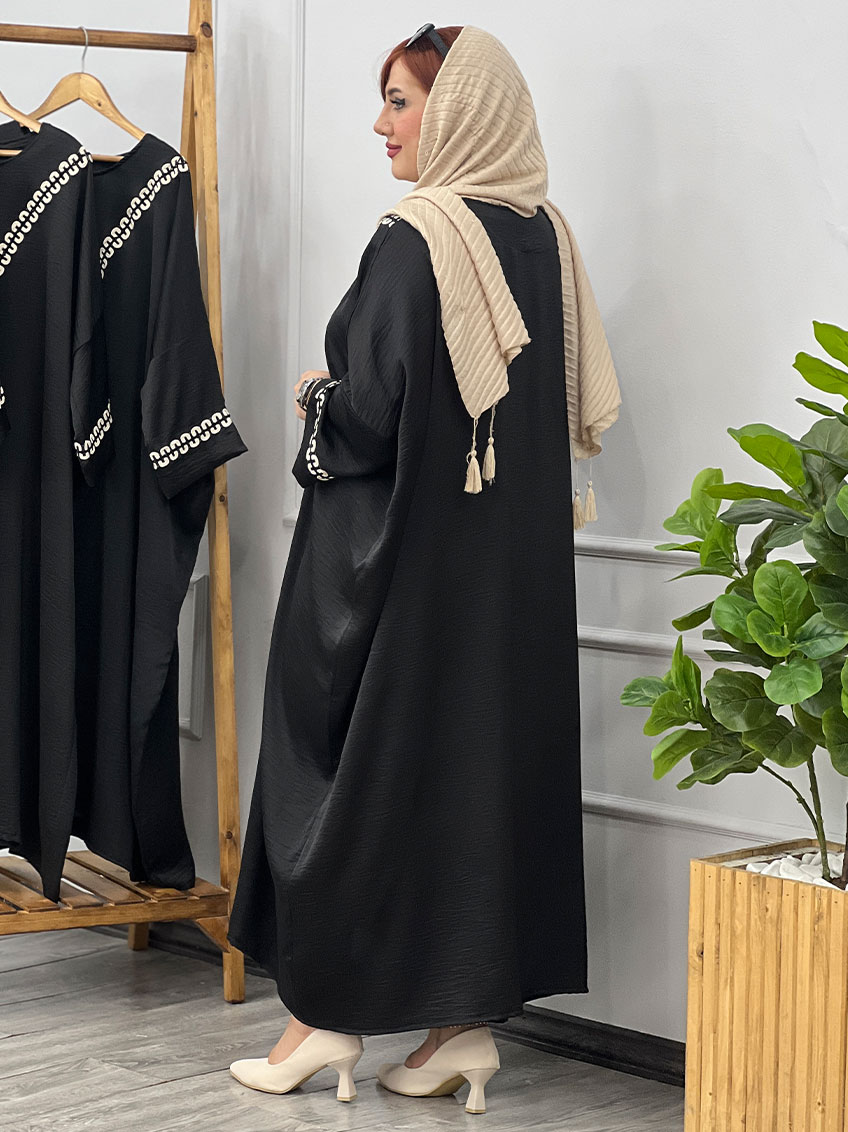 پیراهن عبایی قیطون  3
