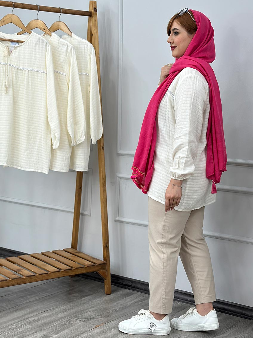 مانتو شومیزی مدل پنبه 2