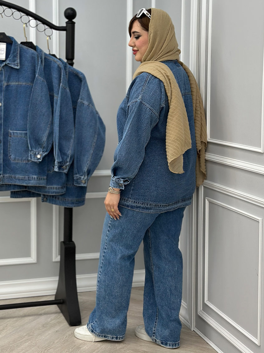 شومیز جین مدل شادلین 1