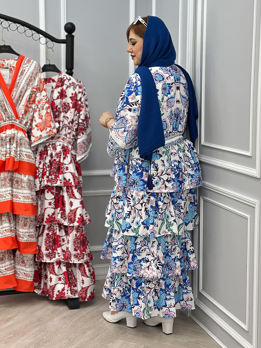 پیراهن مدل گلچین 2
