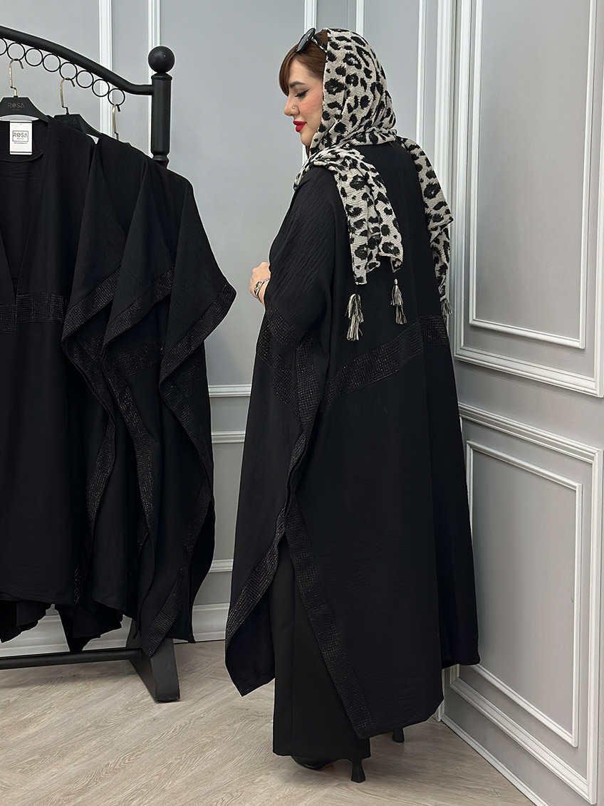 مانتو مشکی نایت  2