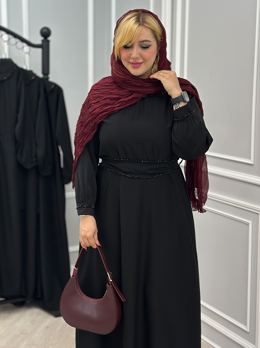 پیراهن مشکی سوگل  3