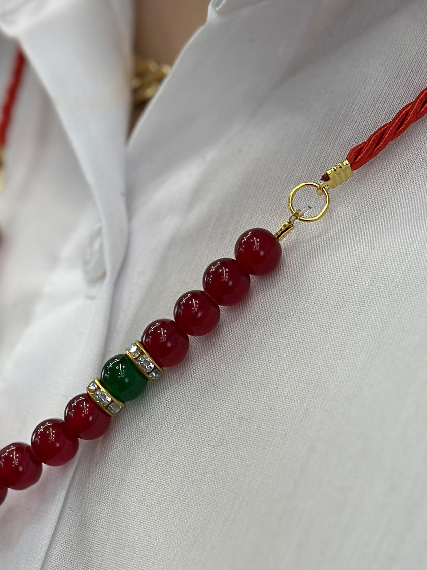 گردنبند مدل انار 1